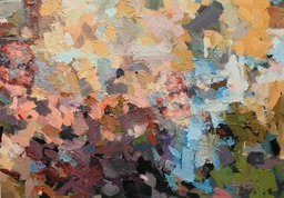 In Between Here and There24” x 35”oil on panel